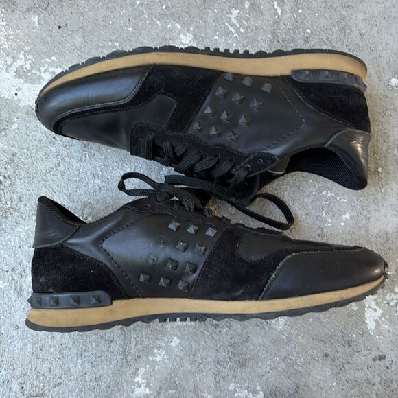 Valentino rock runner black sneakers - Picture 4 of 10